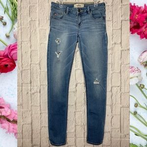 Hollister Distressed Jean Leggins 7R 28 x 31